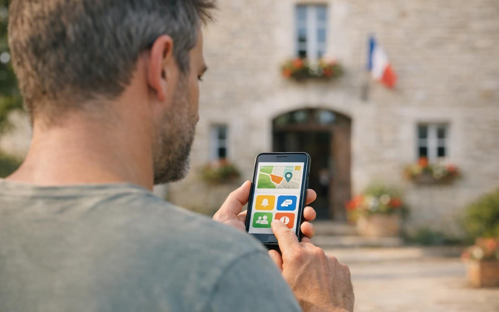 Application pour les communes : informer et relier les habitants simplement