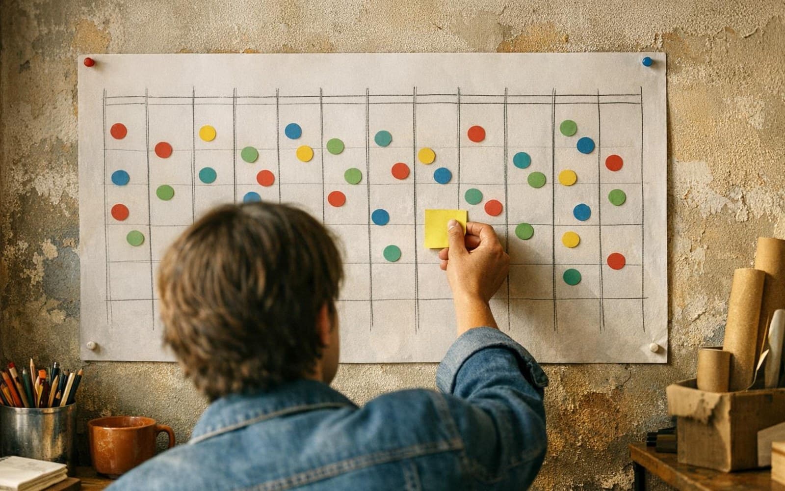 Un plan de communication sur une page pour toute l'année