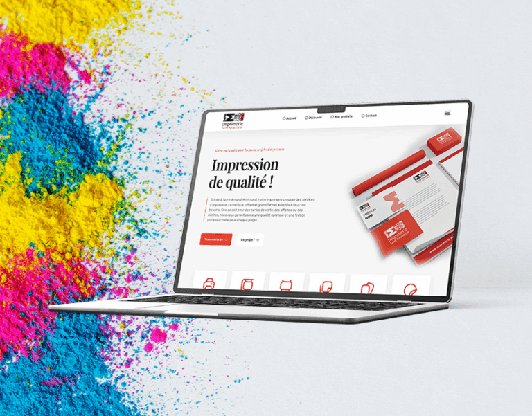 Imprimerie Saint-Amandoise : réalisation Milady
